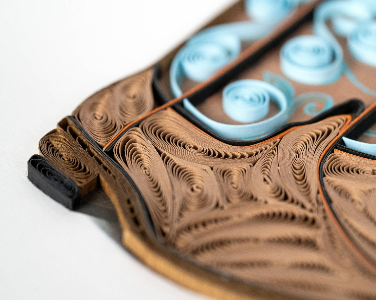 Quilled Cowboy Boots Greeting Card