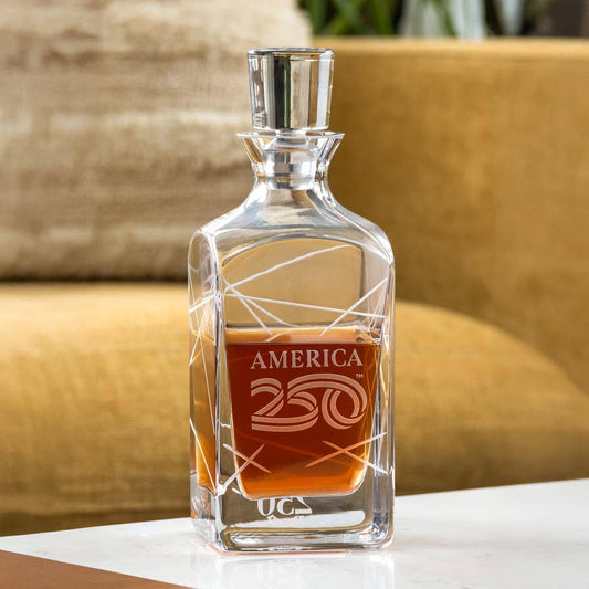 America250™ Longitude Whiskey Decanter