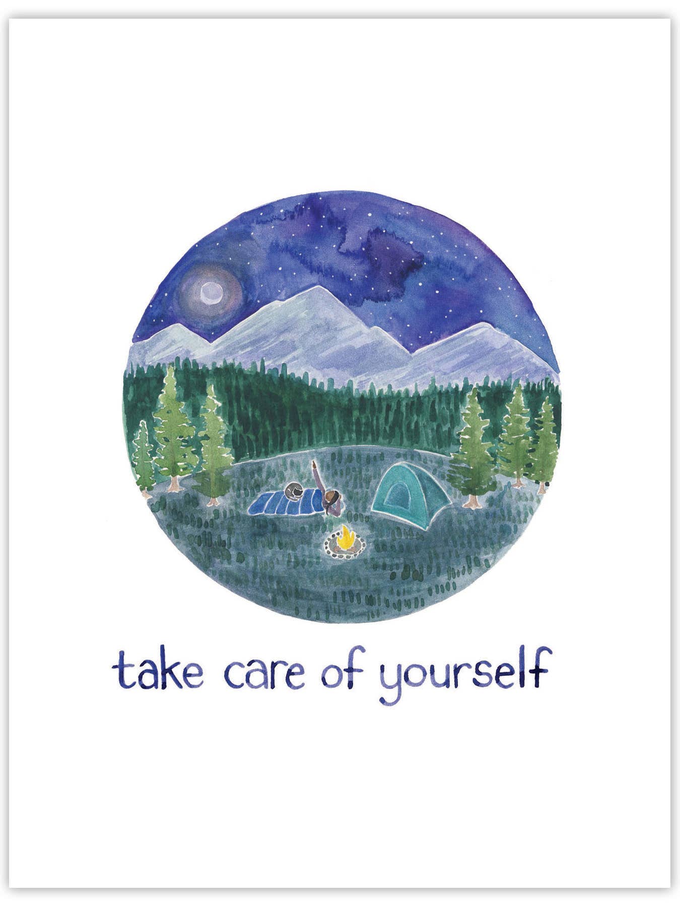 Take Care of Yourself - Get Well/Sympathy Card