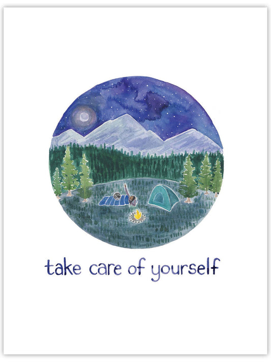 Take Care of Yourself - Get Well/Sympathy Card