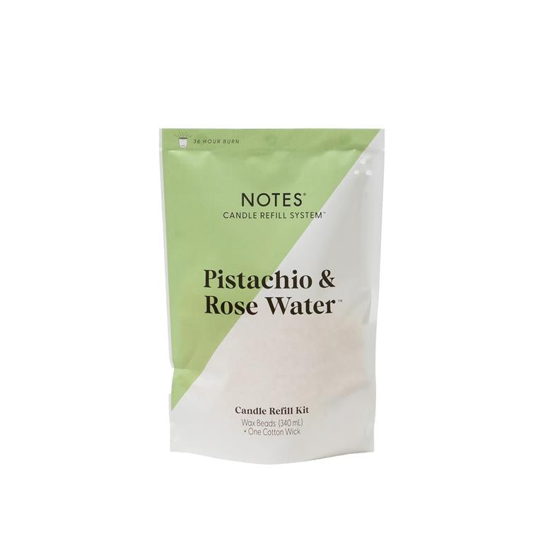 Pistachio & Rose Water Candle Refill Kit
