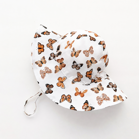 Butterflies Sunhat 0-6 months