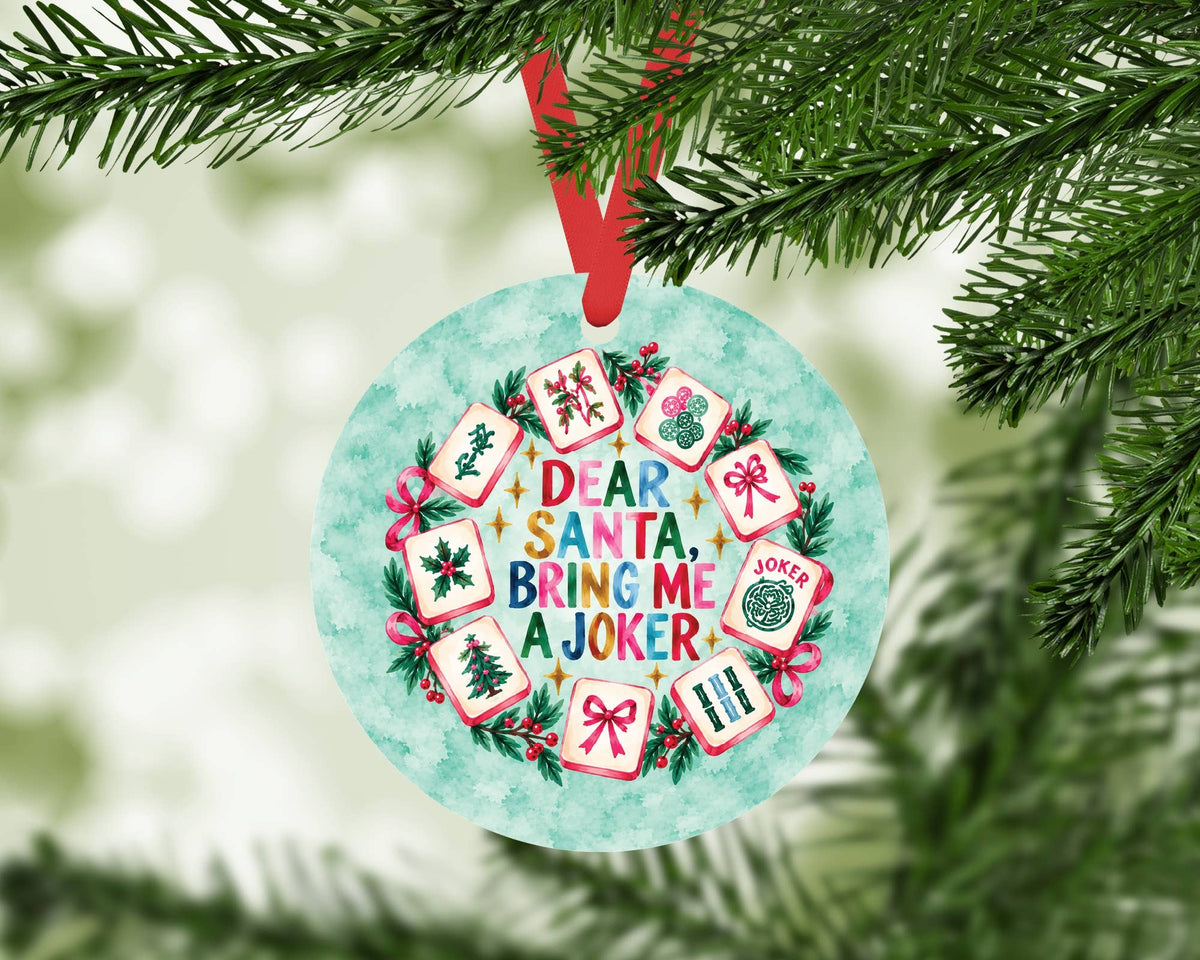 Mahjong Bring Me Joker Ornament