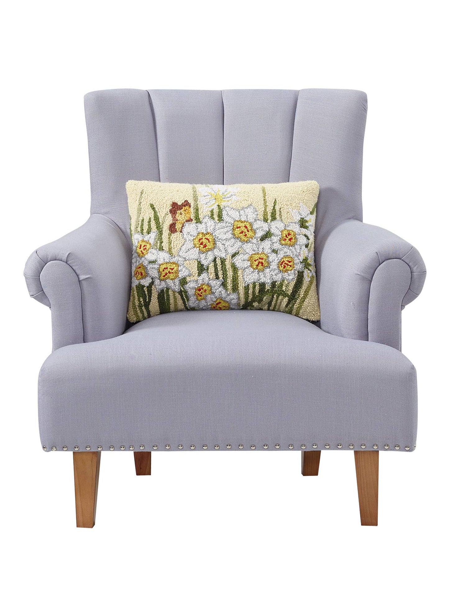Paper Whites Hook Pillow