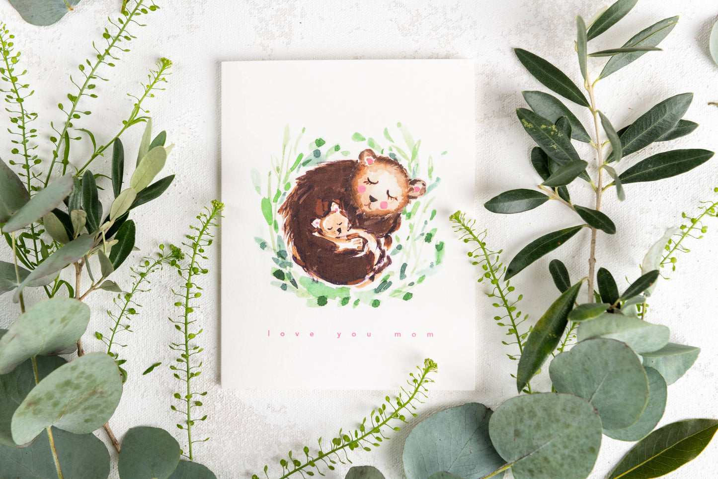 Momma Bear Greeting Card