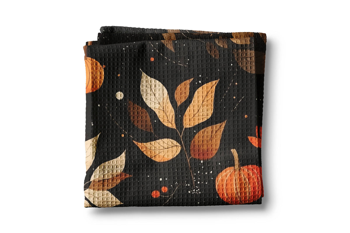 Fall Autumn Leaves Foliage Picking Farm Towel