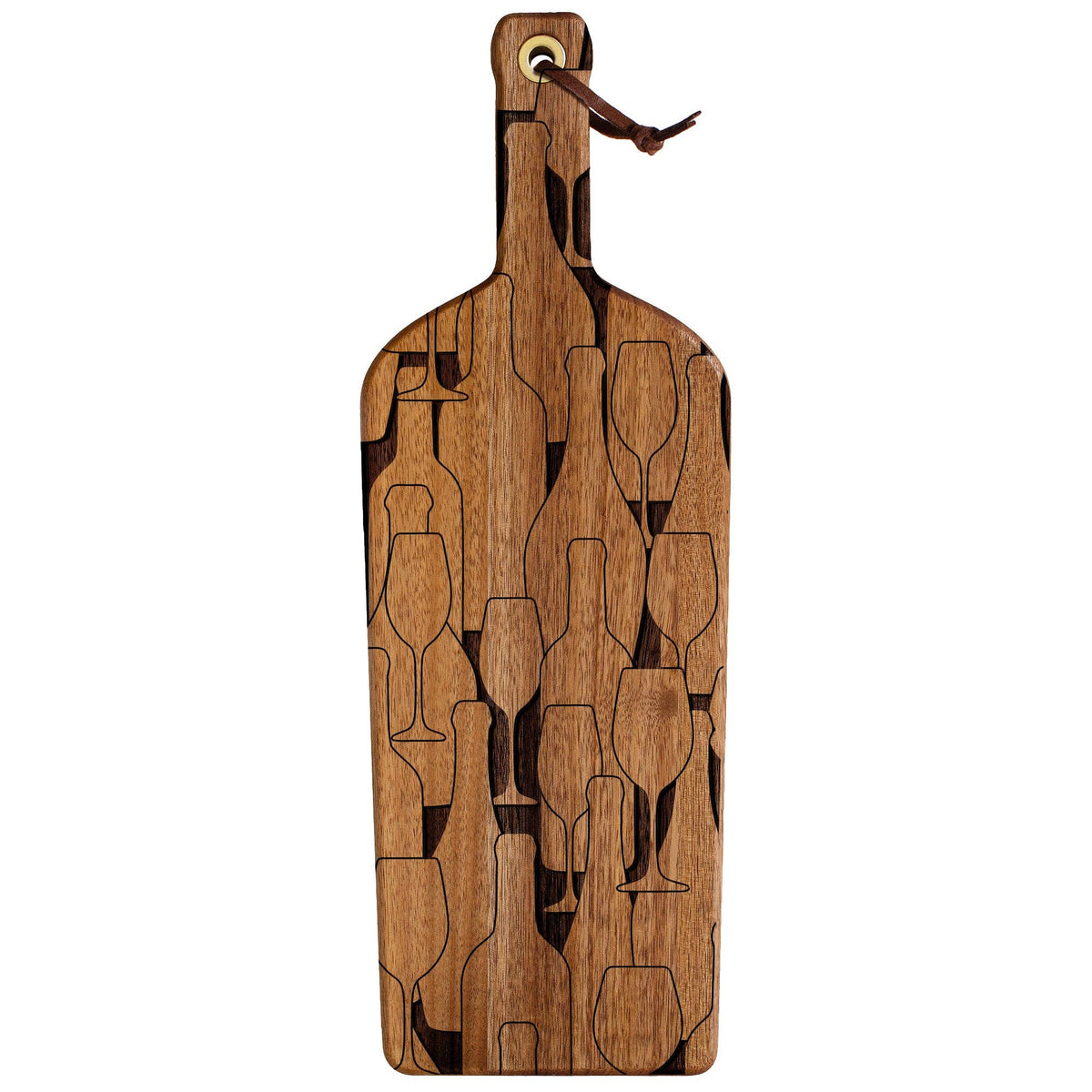 Rock & Branch® Wine Bottle Shaped Board