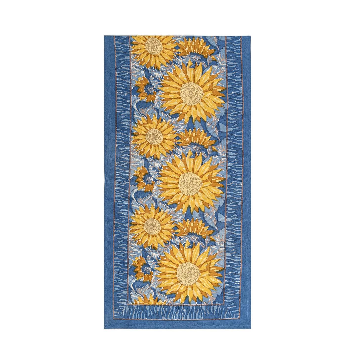Sunflower Table Runner - Yellow/Blue