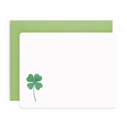 Shamrock Flat Notes – Boxed Set of 8 Notecards