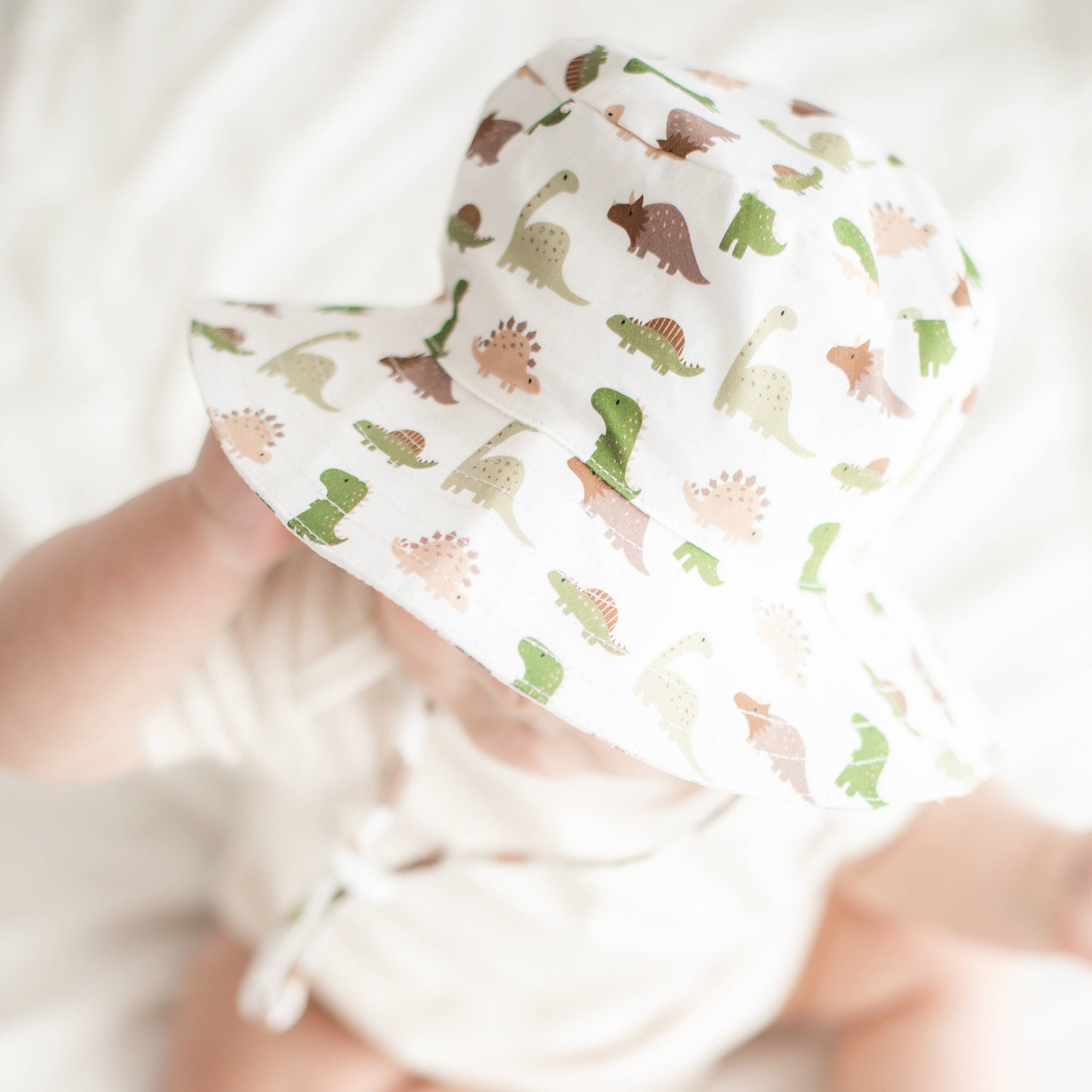 Dino Bucket Hat: 12-24 months