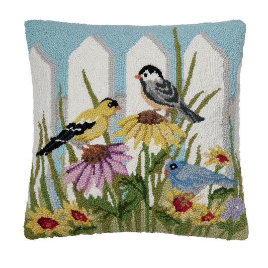 Birdsongs Hook Pillow
