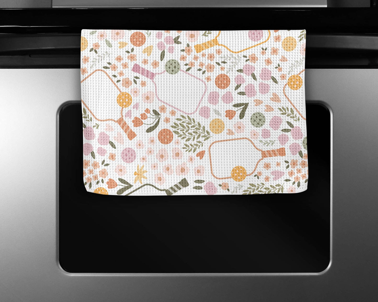 Pickleball Paddle Court Tennis Kitchen Towel