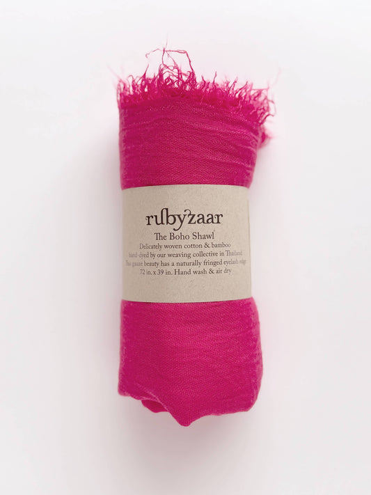Boho Scarf - Watermelon