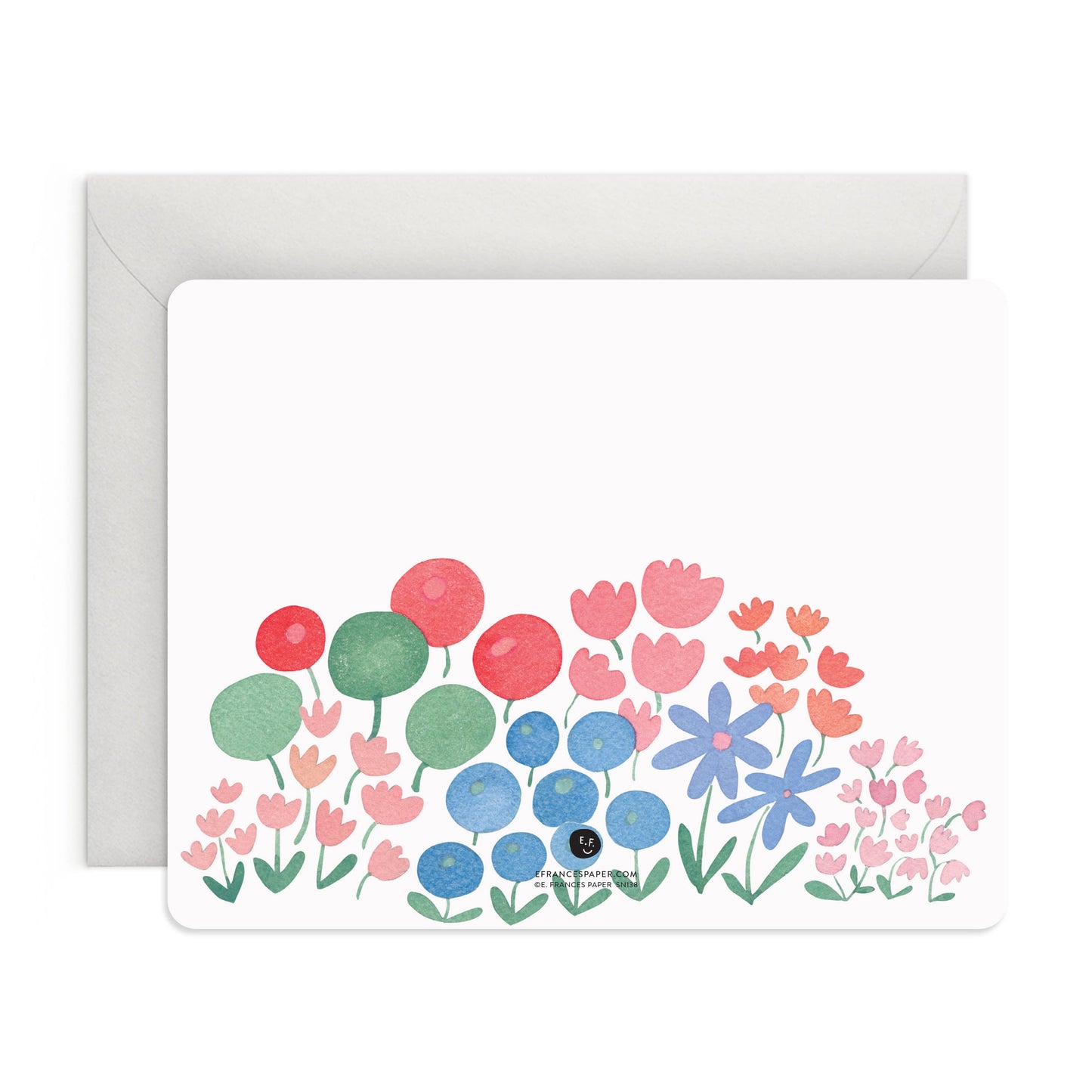 Flower Patch Flat Notes (Boxed set of 8 Notecards)