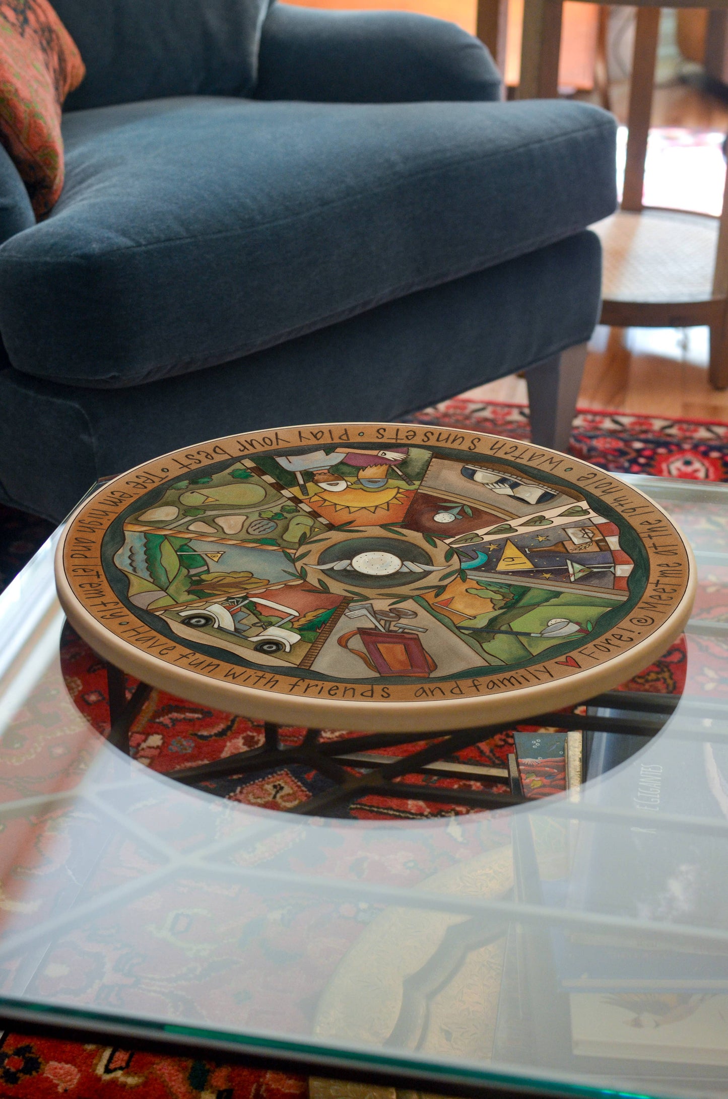 "Men's League" Limited Edition Lazy Susan