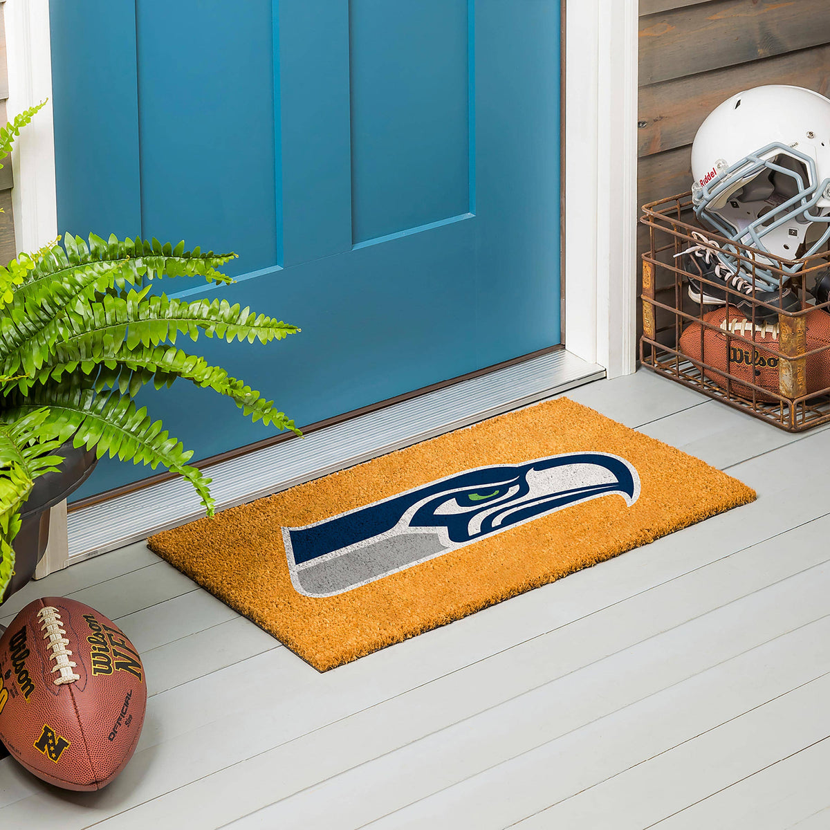 Seattle Seahawks Coir Mat 16x28