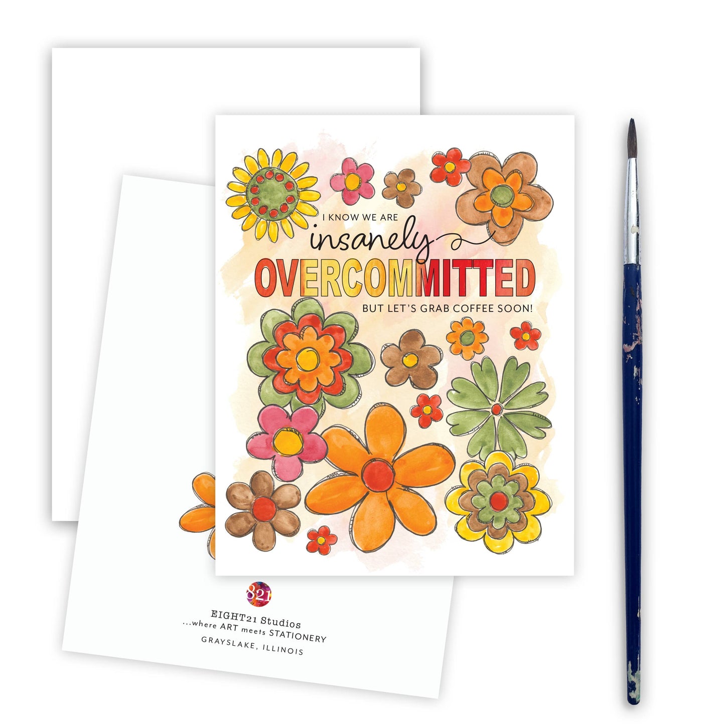 Boho Greeting Cards Mental Health Card