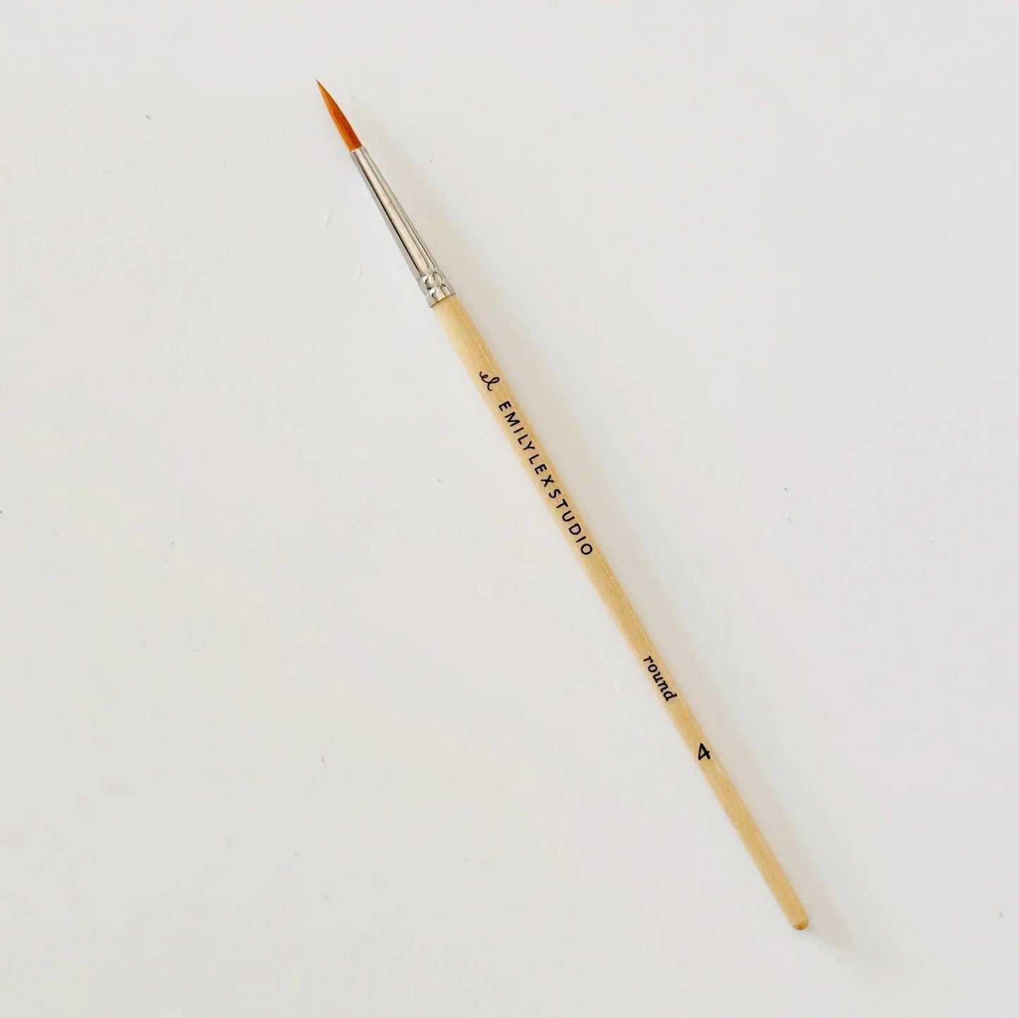 Watercolor Paintbrush Set/5 Wood Brushes