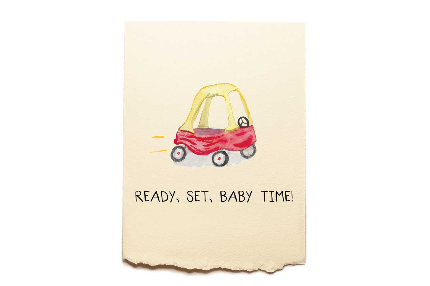 Car Toy Baby/Expecting Card