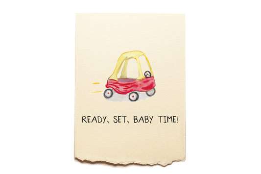 Car Toy Baby/Expecting Card