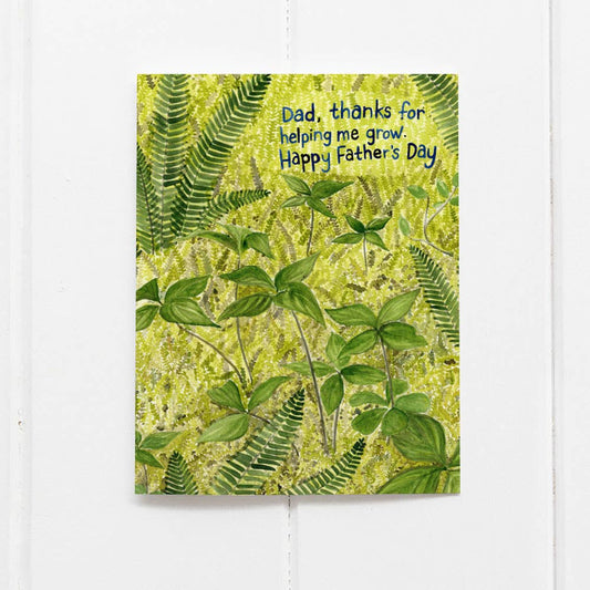 Fathers Day Card - Plant Dad - Greeting Card