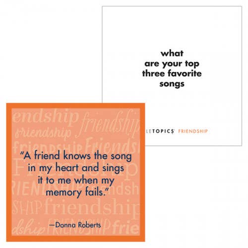 FRIENDSHIP - Conversation Game for Friends