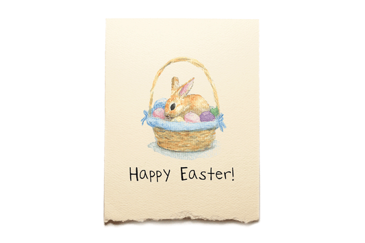 Bunny Spring Greeting Card