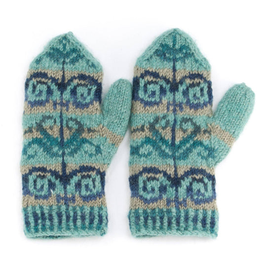 Natalia Mittens - Mint