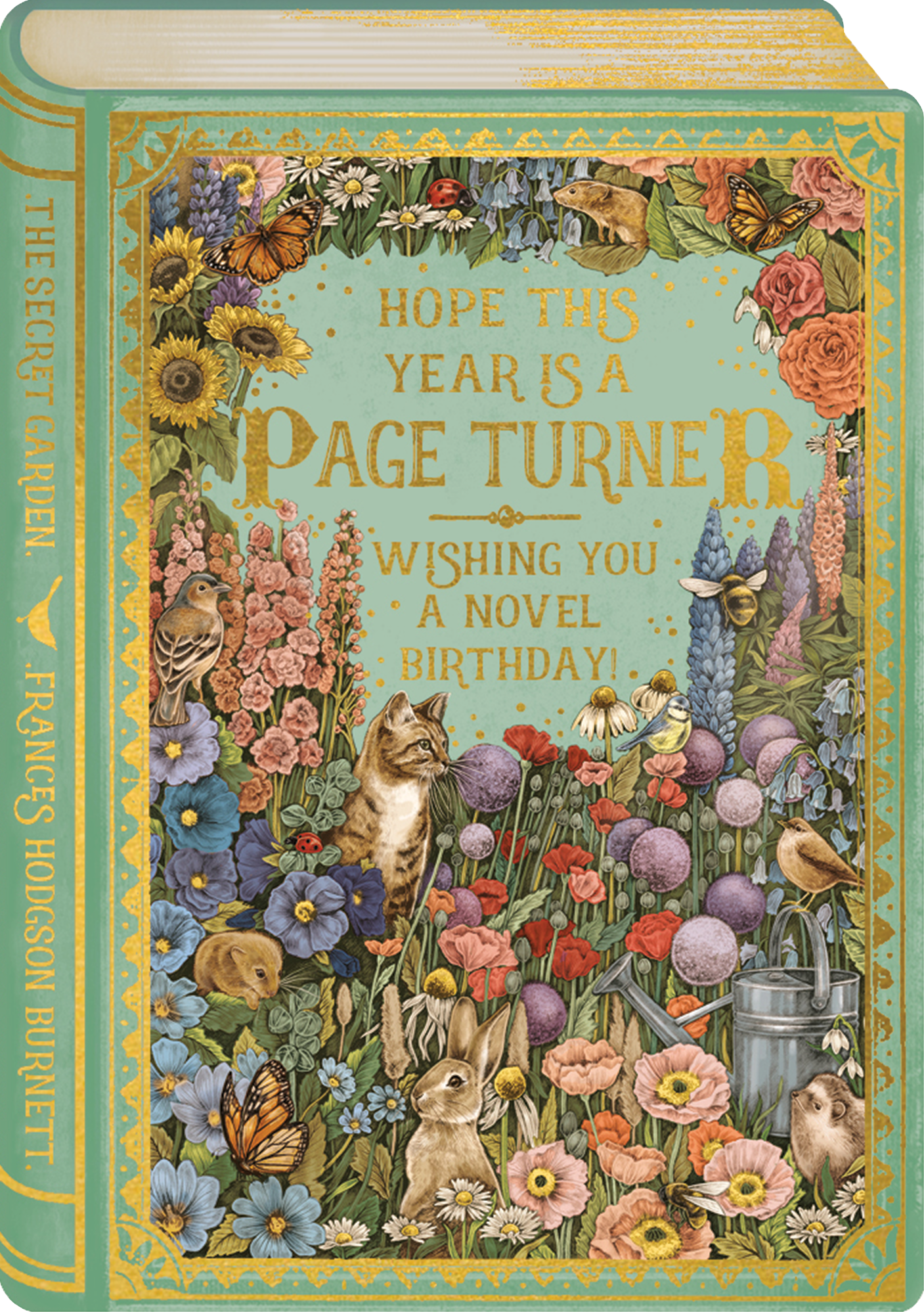 STORYBOOK PAGE TURNER BIRTHDAY CARD