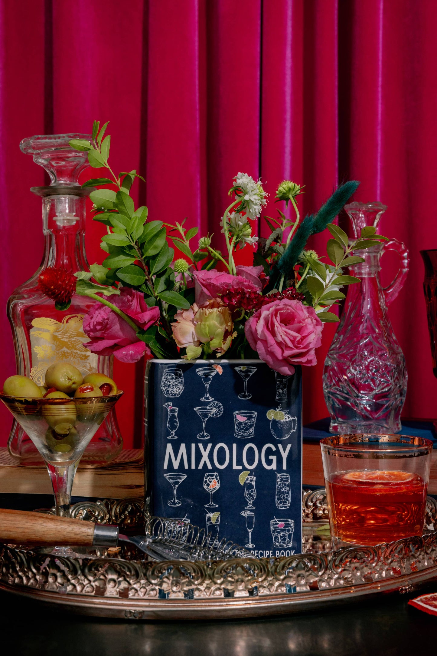 Small Book Vase - Mixology