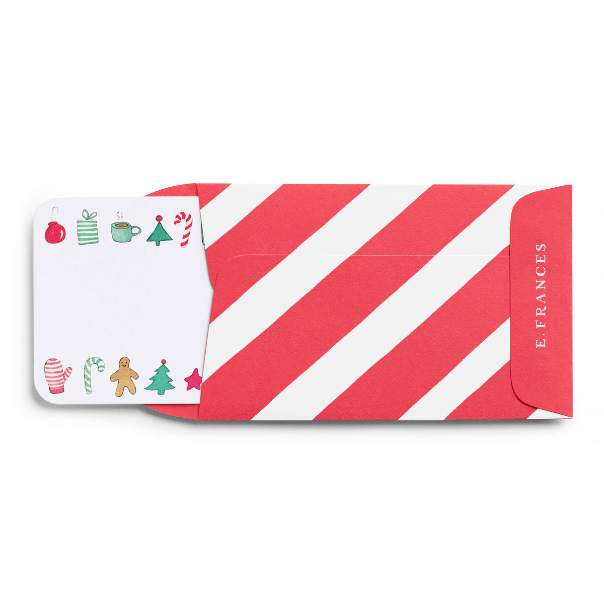 Little Notes® Mini Envelopes Candy Cane Stripe