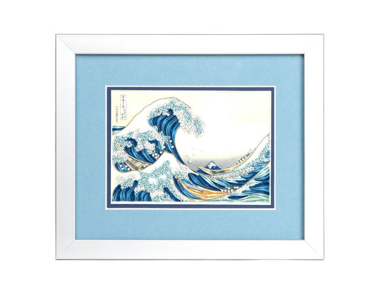 Framed Artist Series - Quilled The Great Wave off Kanagawa,