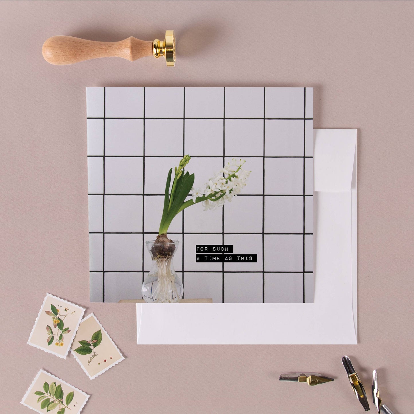 Spring Bulb Encouragement Greeting Card