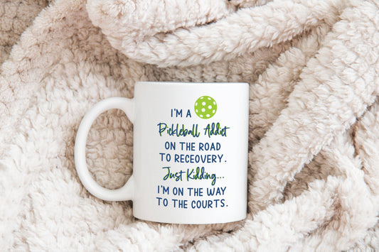 Pickleball Addict Mug 11oz