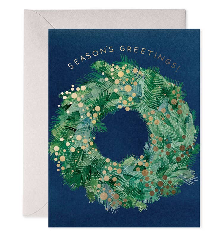 Season's Greens | Wreath Christmas Cards Boxed Set