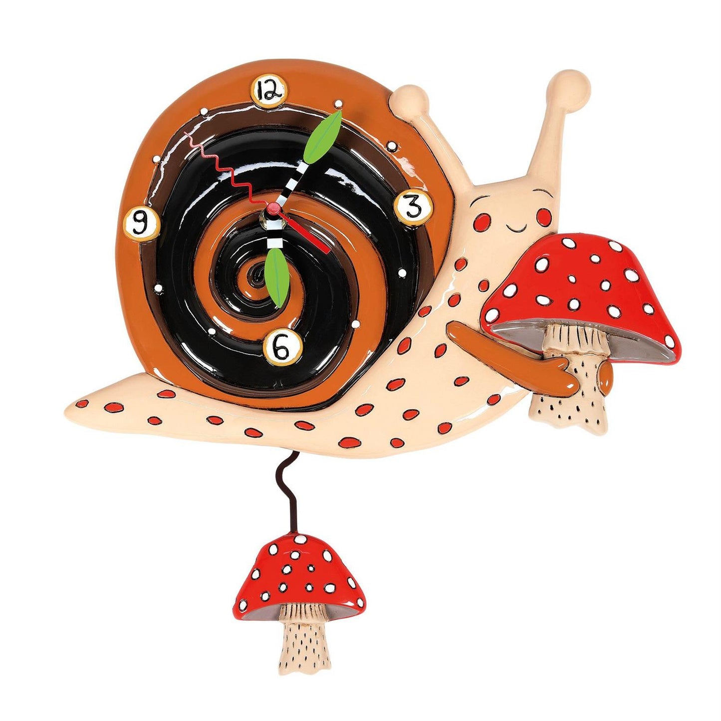 Slow And Steady Snail Clock