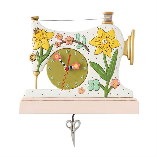 Snip And Stitch Clock