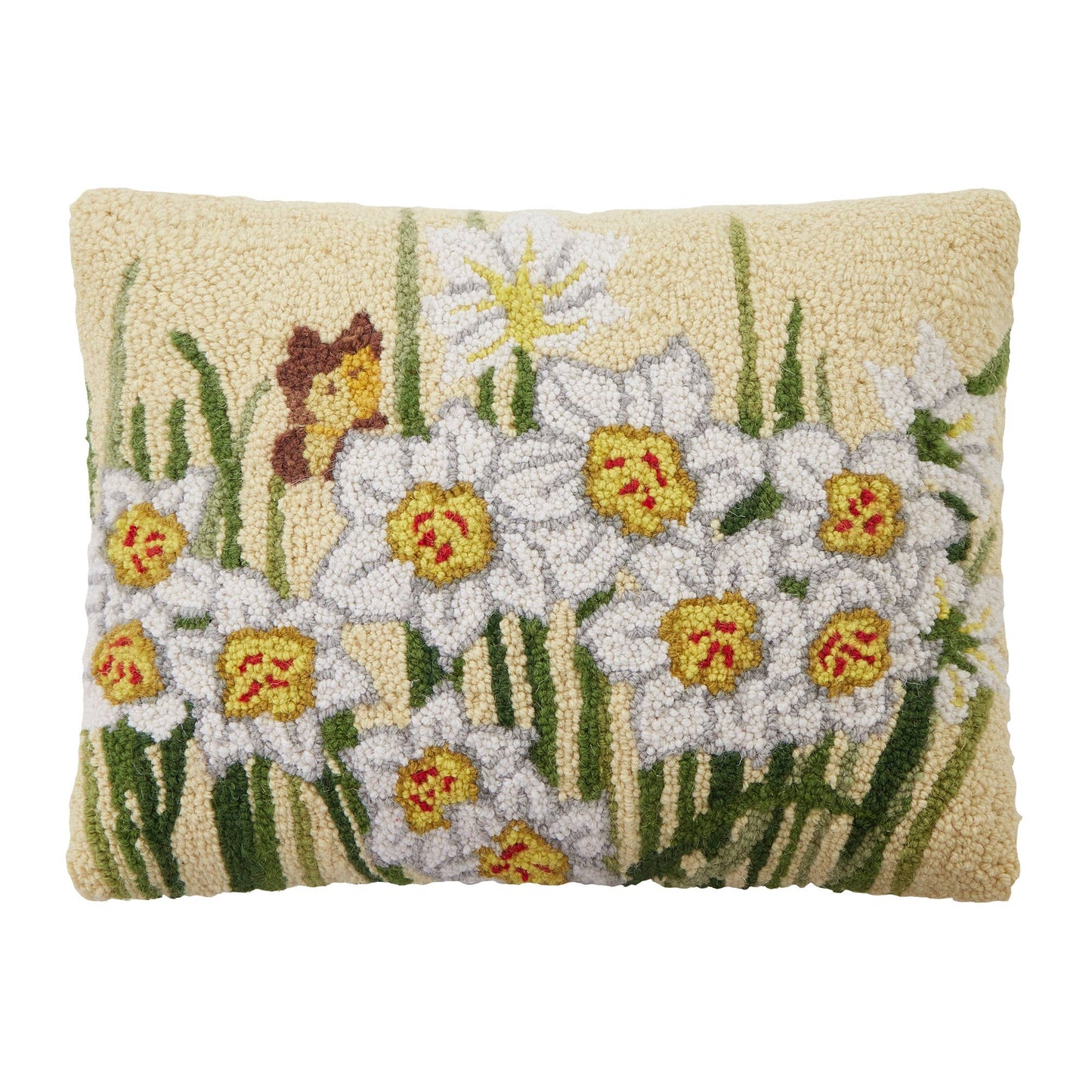 Paper Whites Hook Pillow