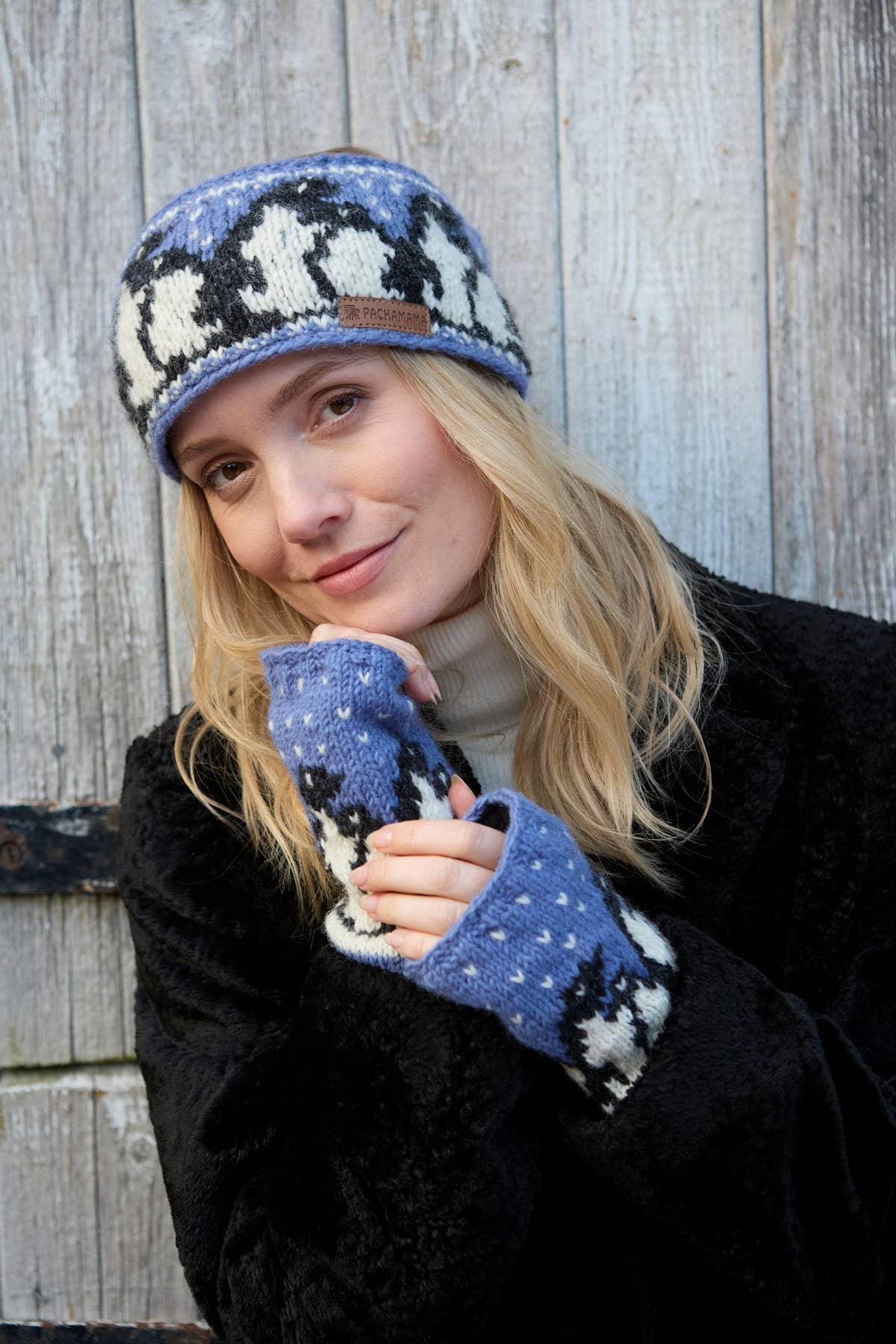 Huddle of Penguins Ear Warmers Headband