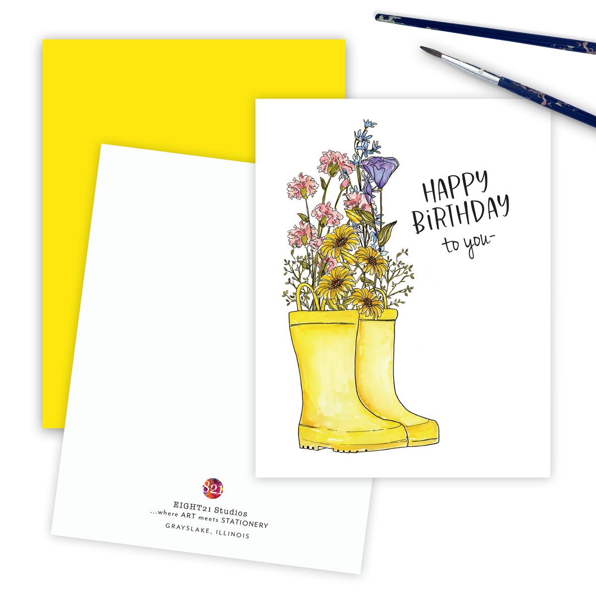 Happy Birthday Cards Rainy Day Birthday Card