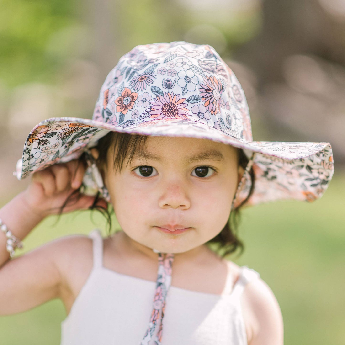 Vintage Flora Sunhat 0-6 months