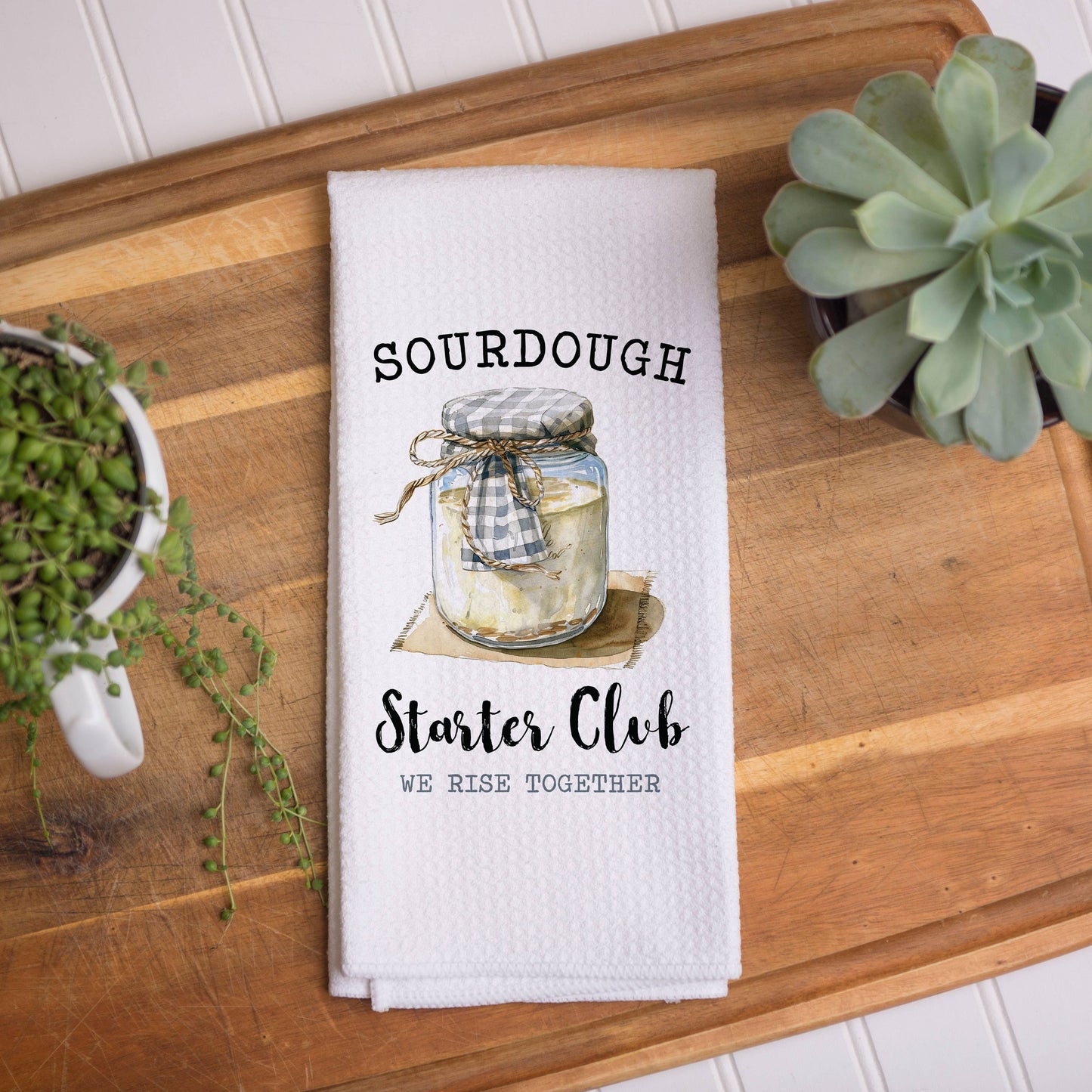 Sourdough Starter Club Dish Towel