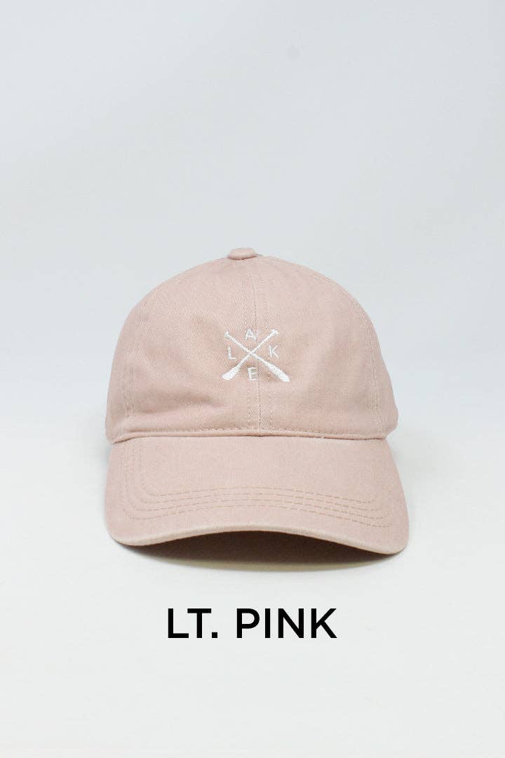 Vintage Washed Baseball cap "LAKE" Khaki