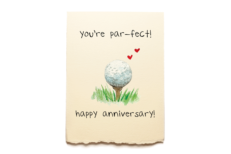Par-fect Wedding/Anniversary Card
