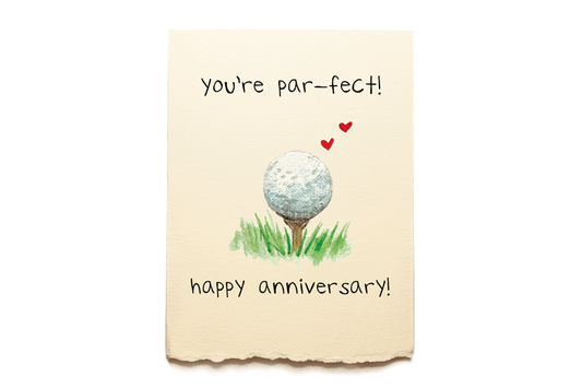Par-fect Wedding/Anniversary Card