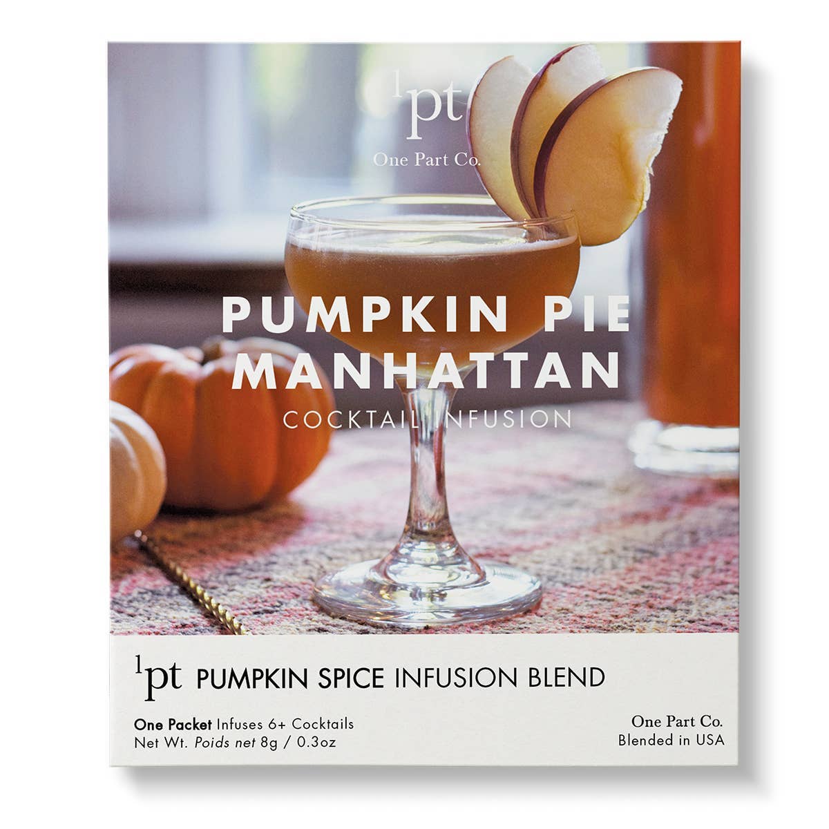 1pt Pumpkin Pie Manhattan Cocktail Pack