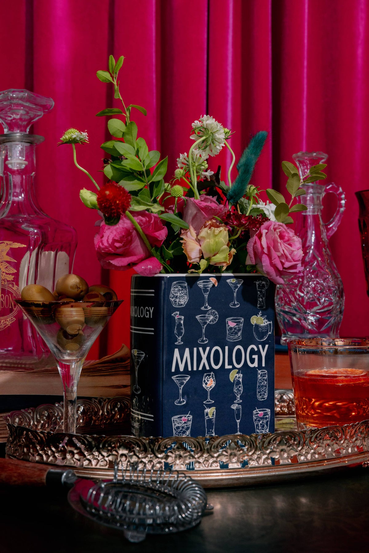 Small Book Vase - Mixology