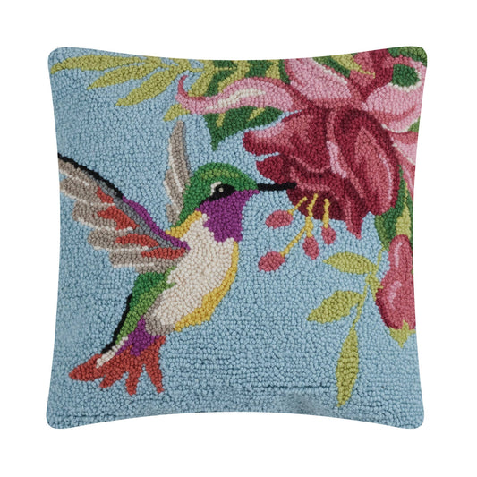 Hummingbird Hook Pillow