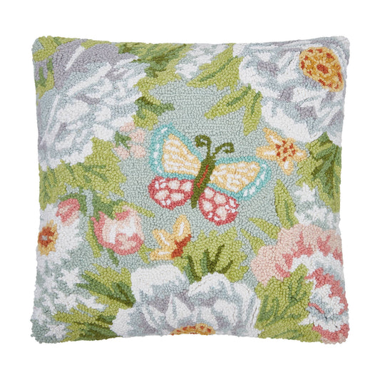 Garden Party Butterfly Hook Pillow