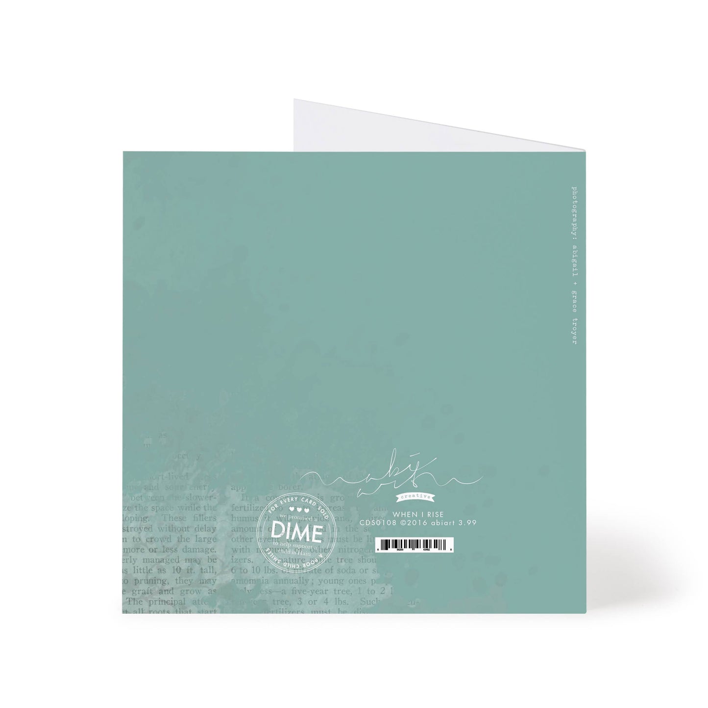 When I Rise Get Well Greeting Card